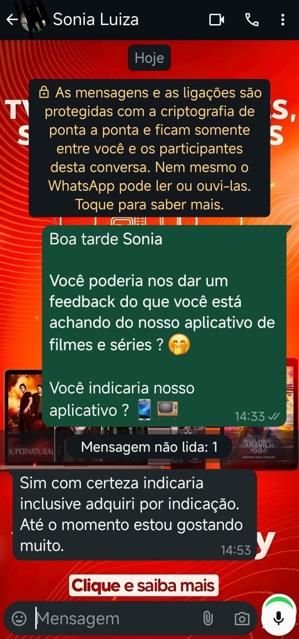 Atendimento ao cliente rápido